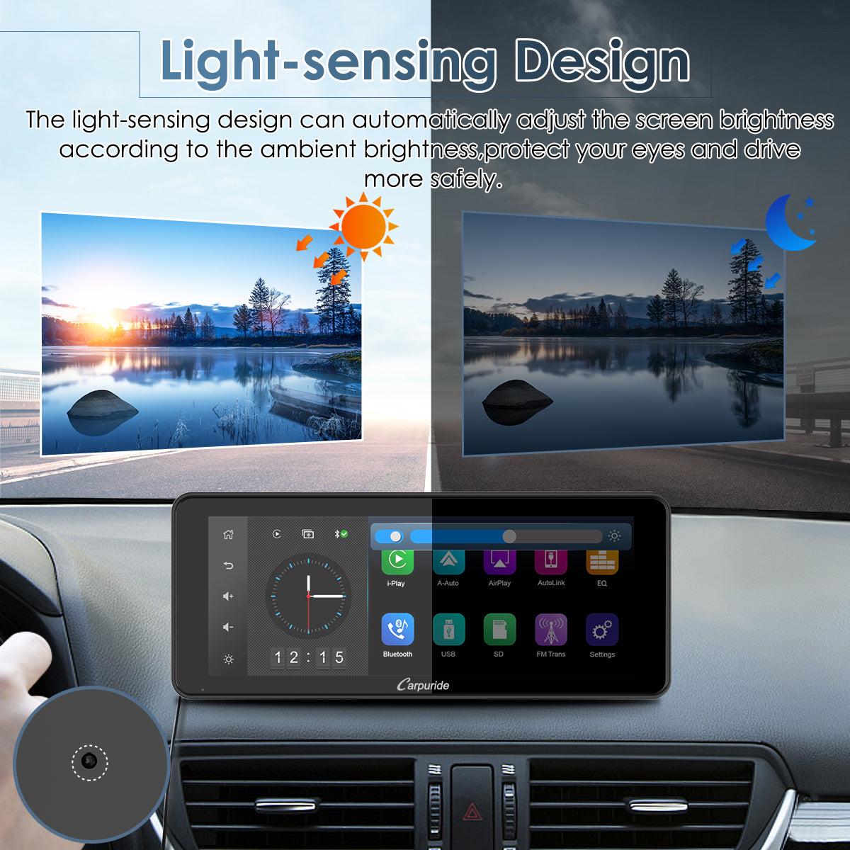 carpuride-w609-car-smart-stereo-display-6-86-zoll image 6