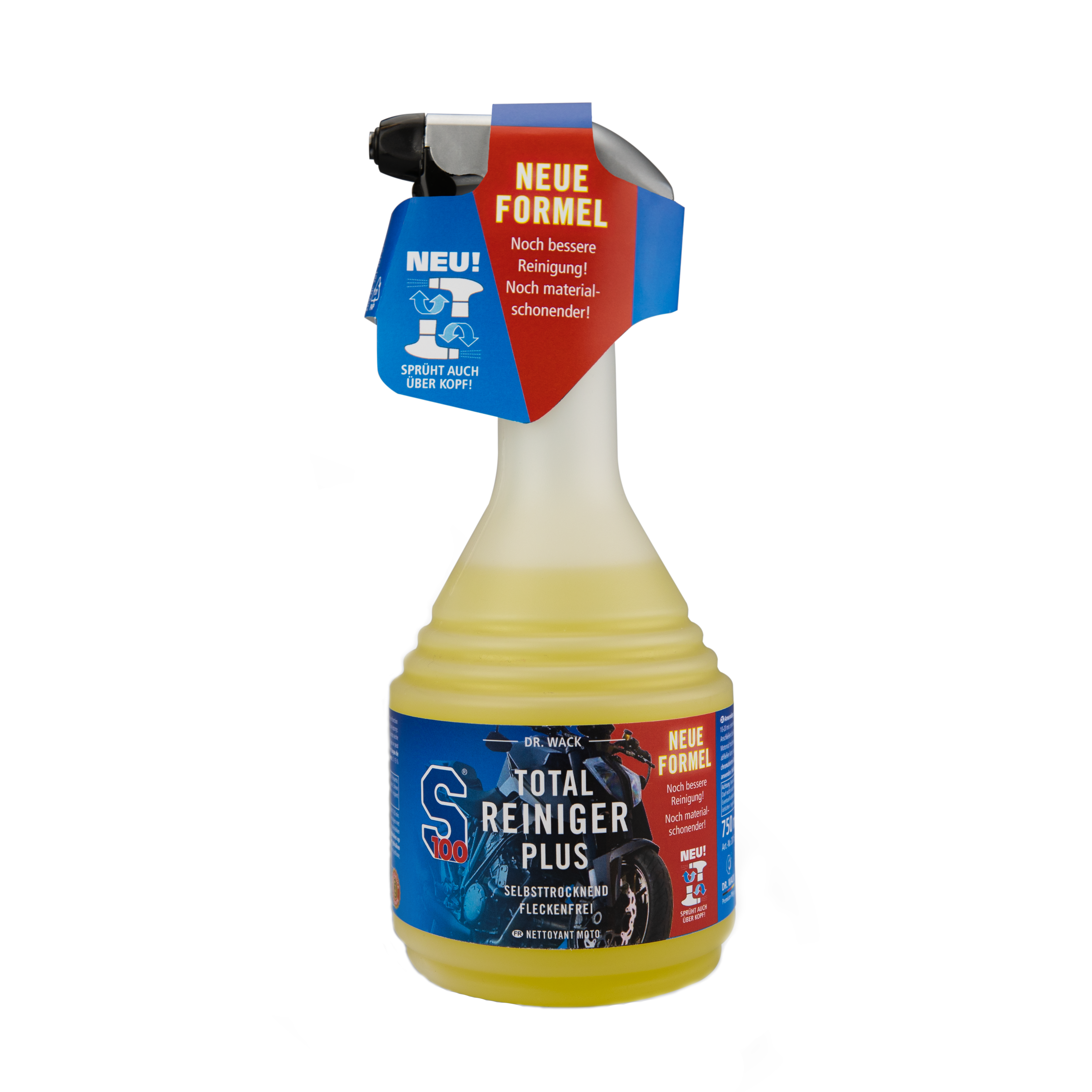 s100-motorrad-total-reiniger-plus-motorradreiniger-750-ml-gel image 1