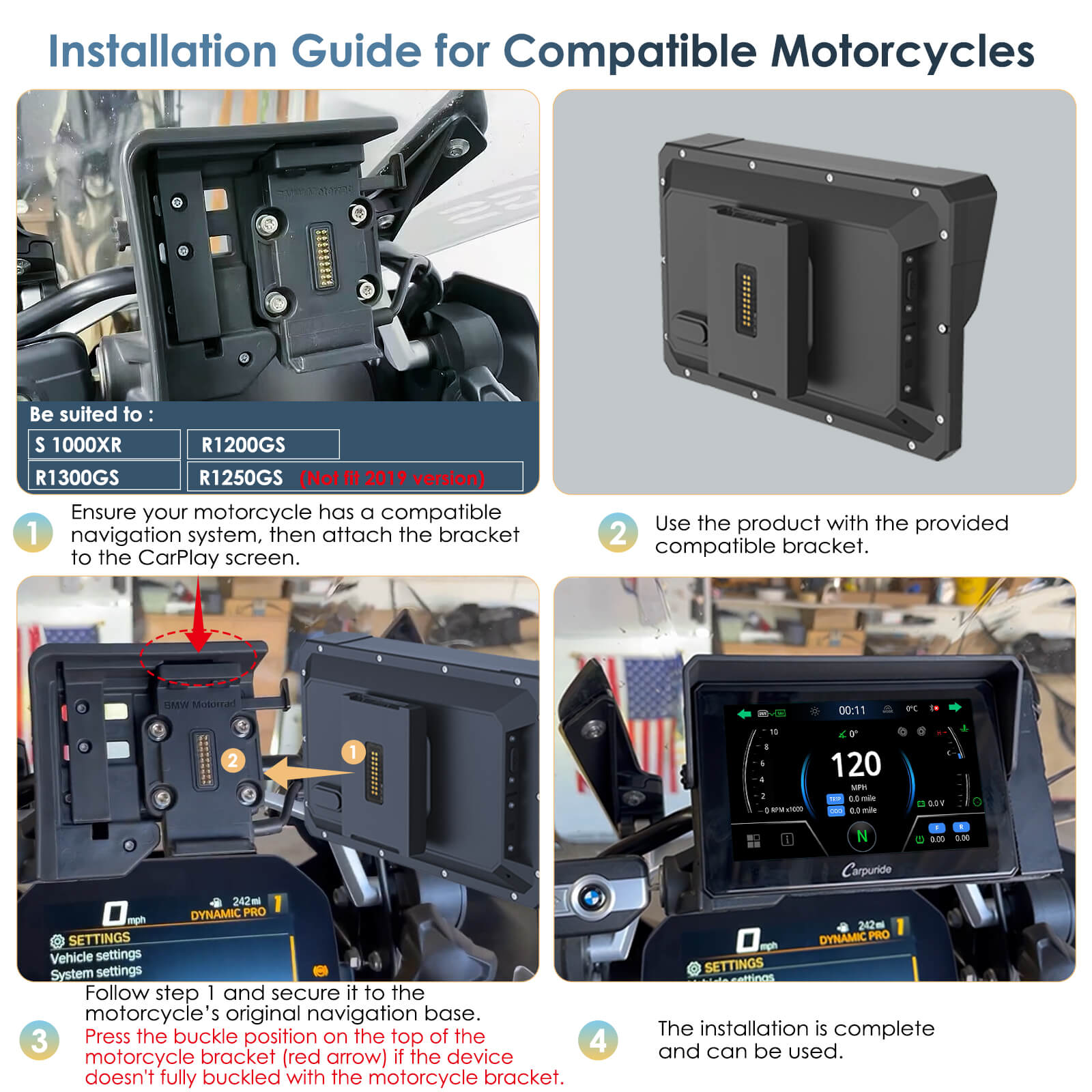 carpuride-motorcycle-smart-stereo-w702bs-motorrad-display-7-zoll-wonder-wheel image 7
