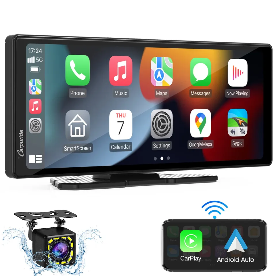 carpuride-c92-car-smart-stereo-autoradio-9-3-zoll-mit-r-ckfahrkamera image 1