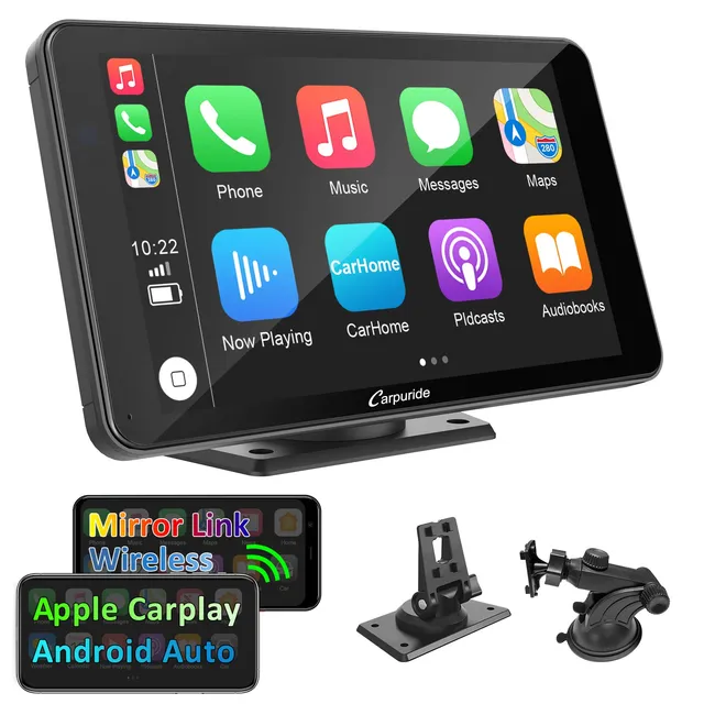 carpuride-car-smart-stereo-701-autoradio-7-zoll-mit-carplay image 1