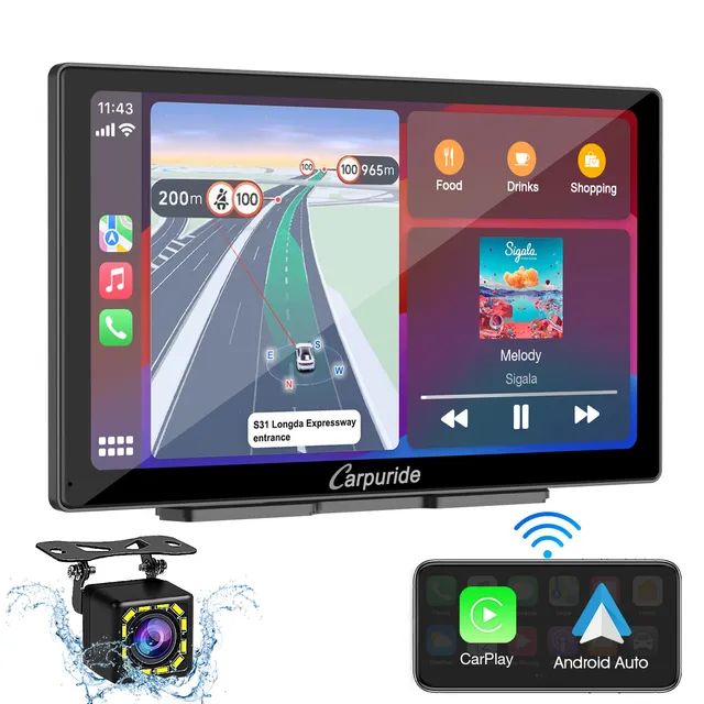 carpuride-car-smart-stereo-c98-autoradio-9-zoll-mit-kamera image 1