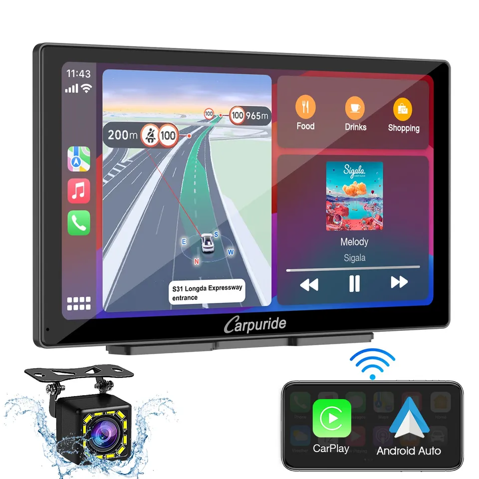 carpuride-car-smart-stereo-c98-autoradio-9-zoll-mit-kamera image 1