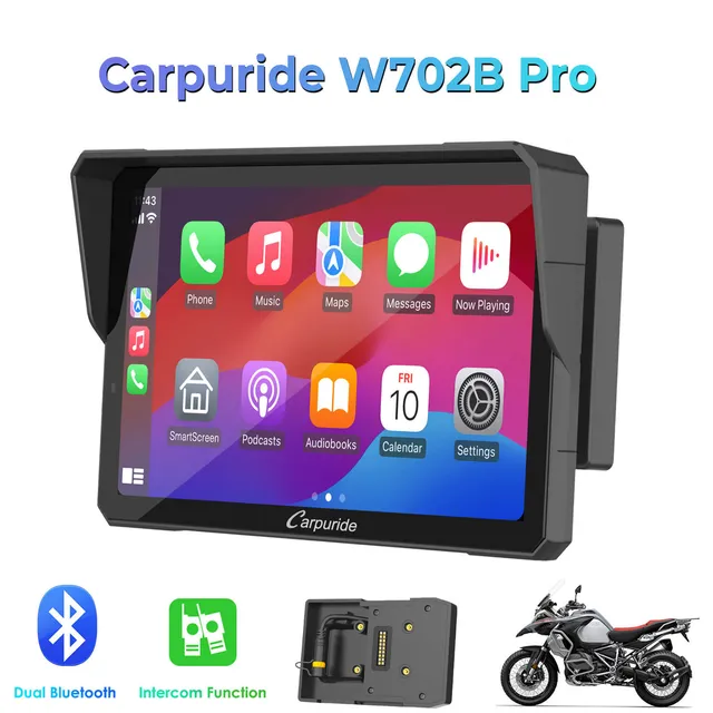 carpuride-w702b-pro-motorrad-display-7-zoll-bmw-ip67 image 1