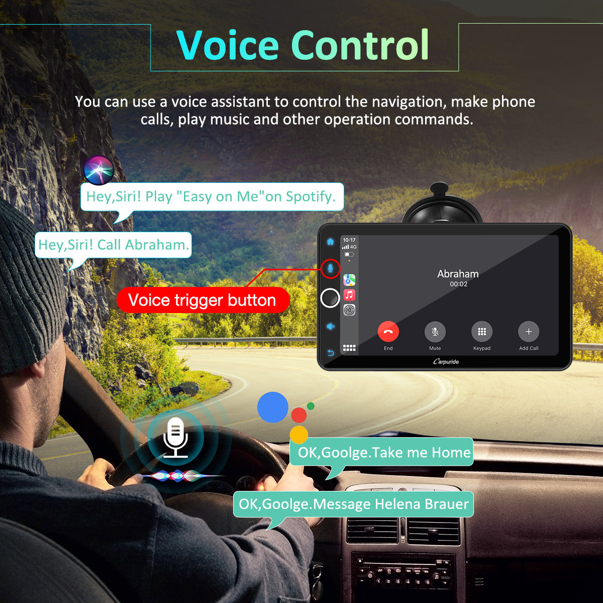 carpuride-car-smart-stereo-w706-autoradio-7-zoll-mit-carplay image 4