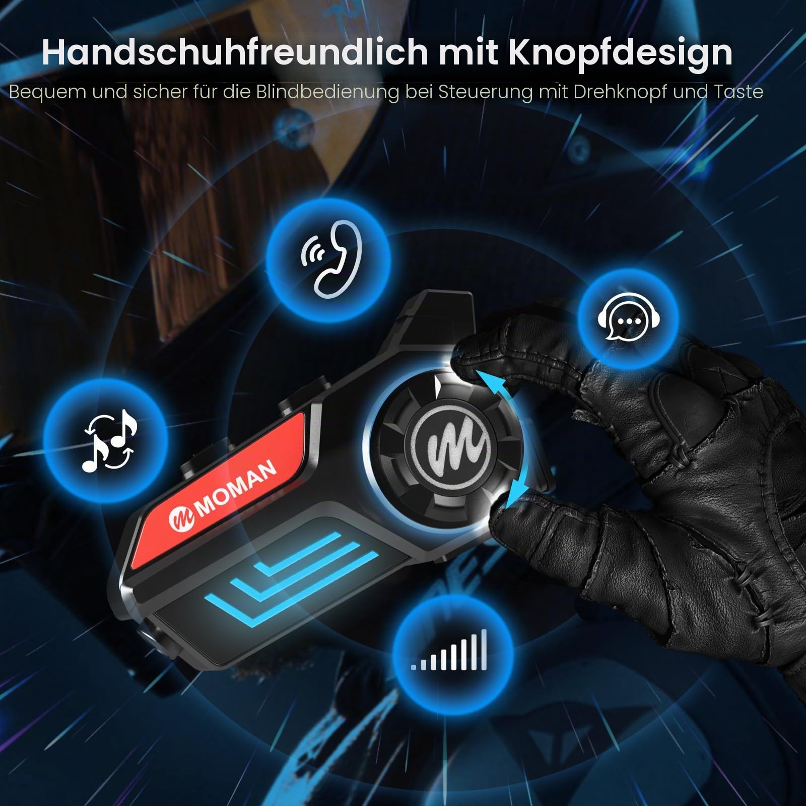 moman-helmet-headsets-h4s-helm-headset-led-wasserdicht-einzelset image 5