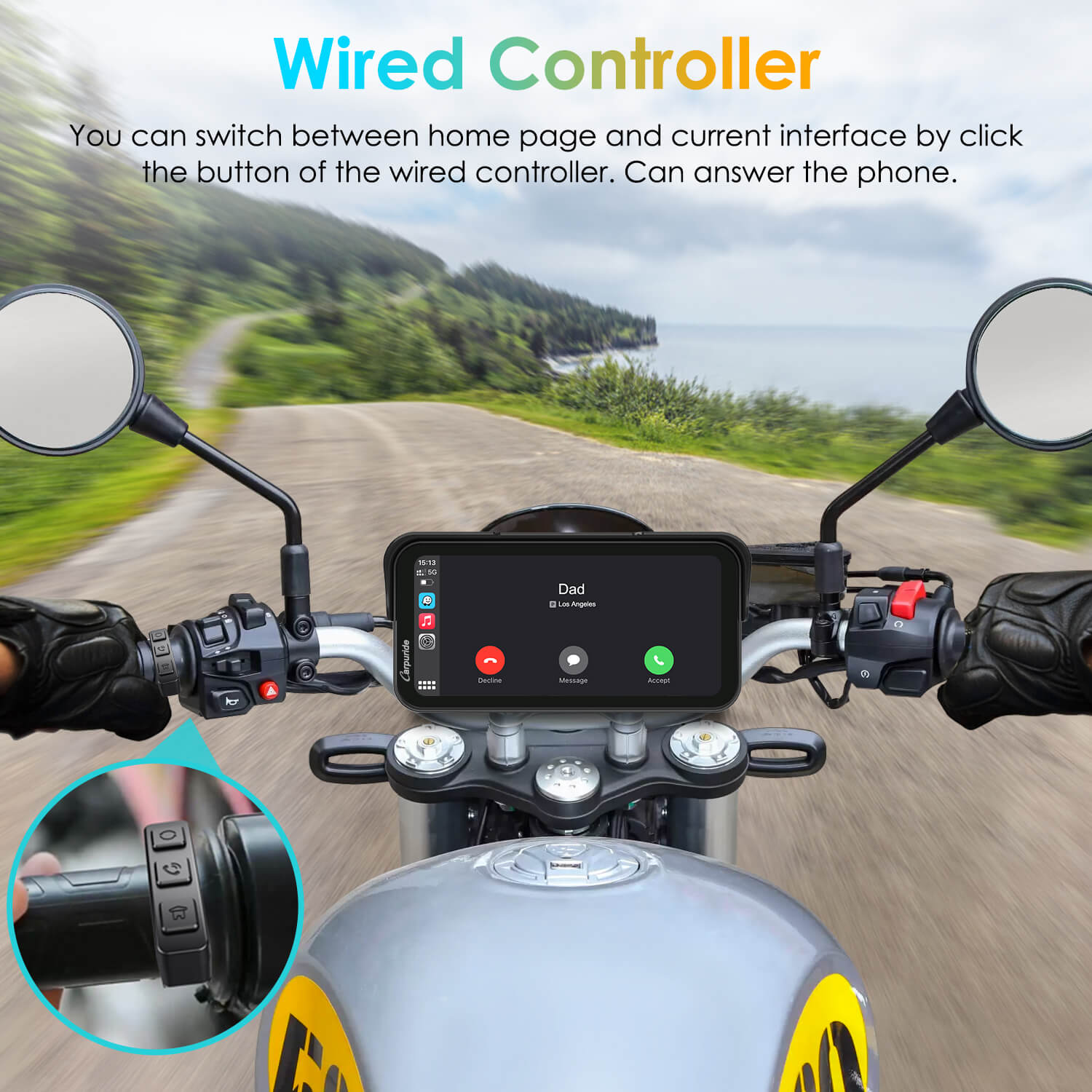 carpuride-w603-motorrad-stereo-carplay-ip67-wasserdicht image 5