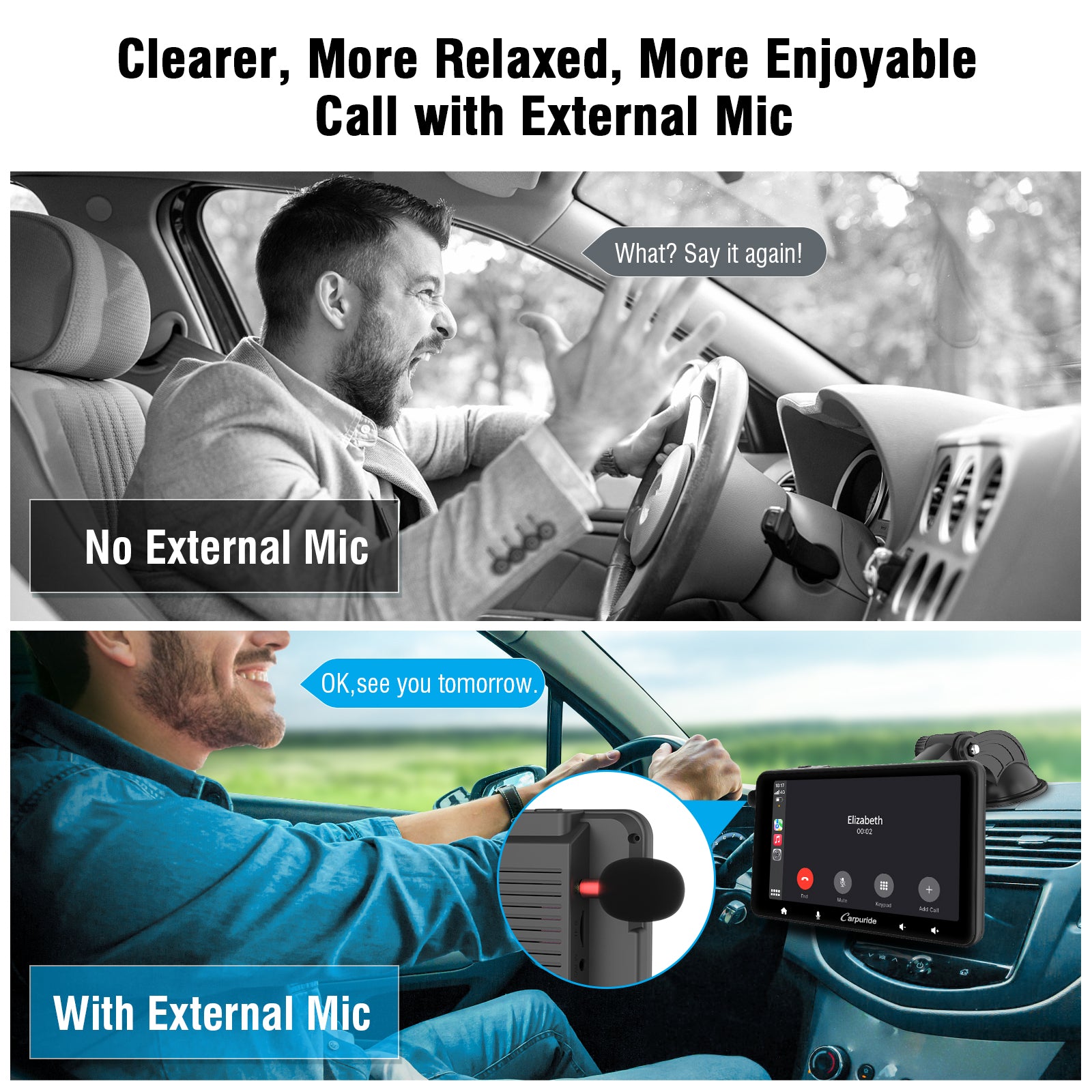 carpuride-externes-mikrofon-zubeh-r-motorrad-stereo image 2