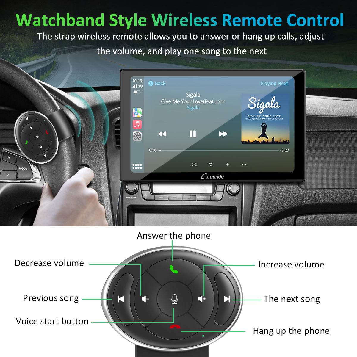 carpuride-car-smart-stereo-w901-pro-autoradio-9-zoll-lenkradsteuerung image 7