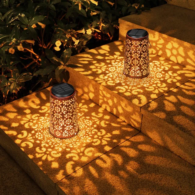 moman-solar-lights-solarlaterne-retro-2-st-ck-metall-ip55 image 1