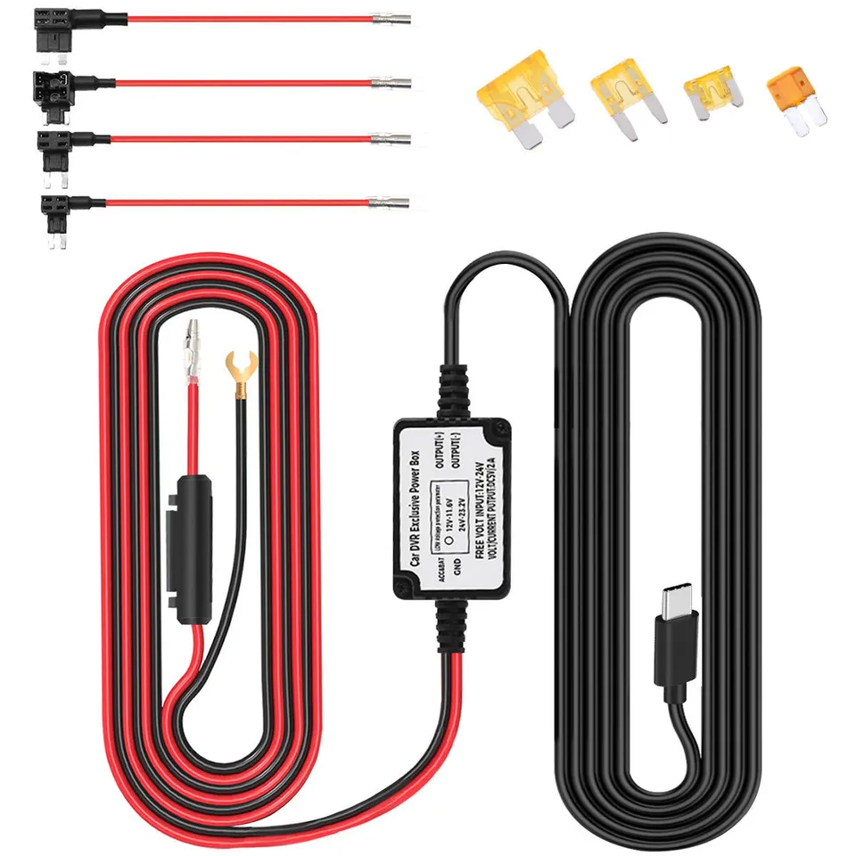 carpuride-accessories-type-c-autoladekabel-12v-24v-5v-2a image 1