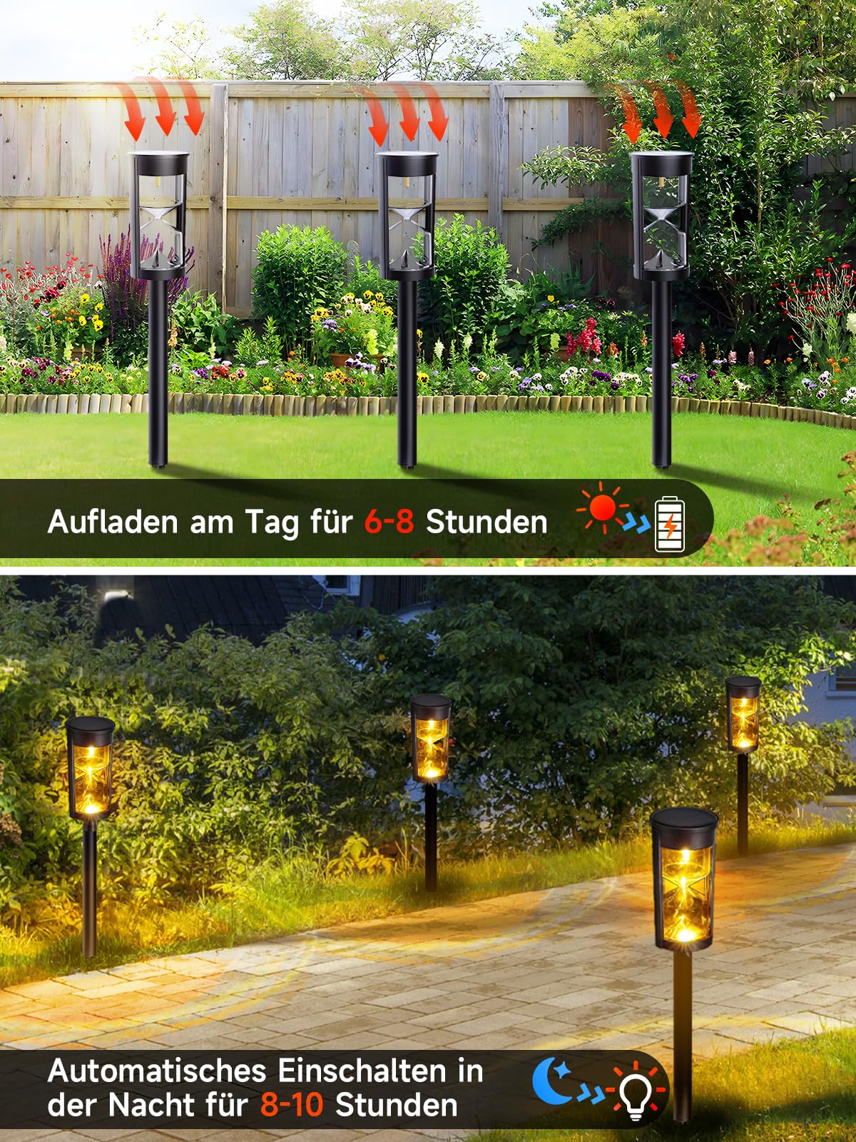 moman-solar-lights-sanduhr-solarleuchte-4er-warmwei-ip44 image 2