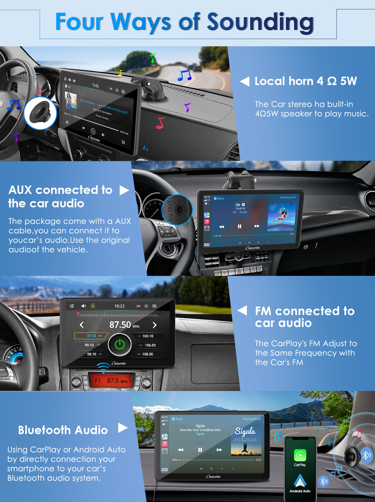 carpuride-w101-10-1-zoll-auto-display-f-r-lkw-carplay image 8