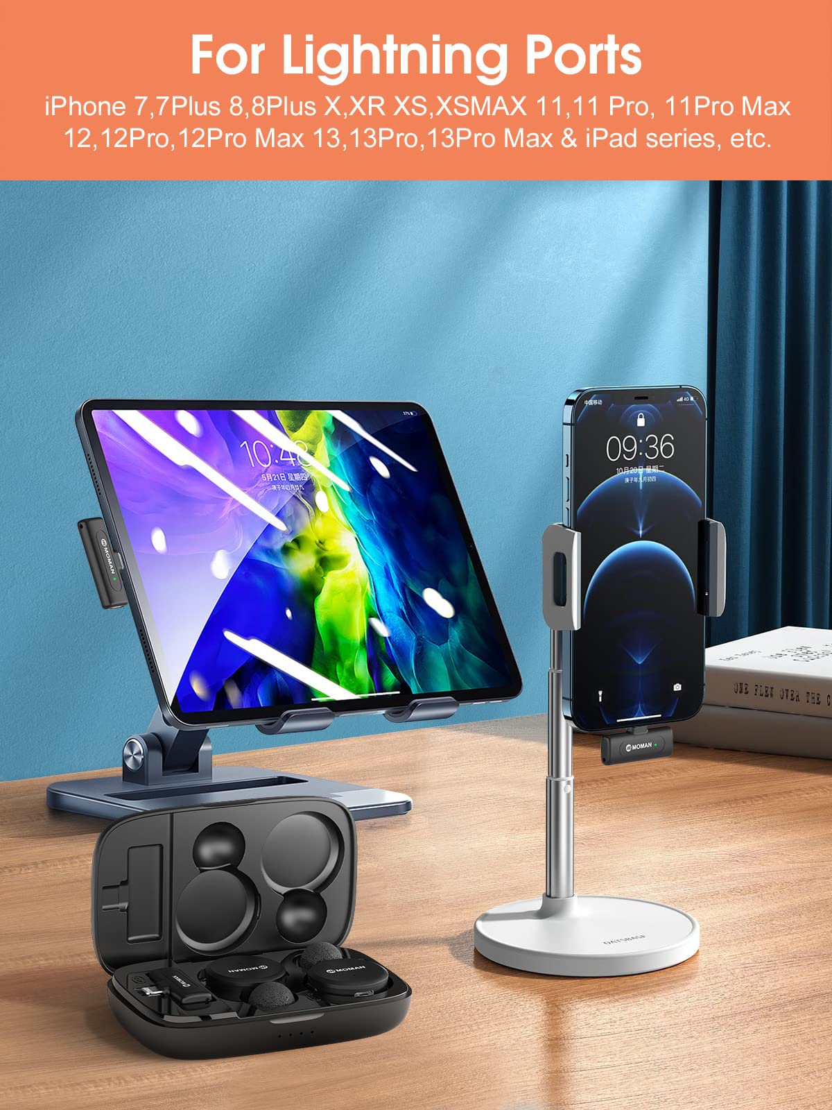 moman-cp2-a-funkmikrofon-iphone-lavalier-2-sender image 2