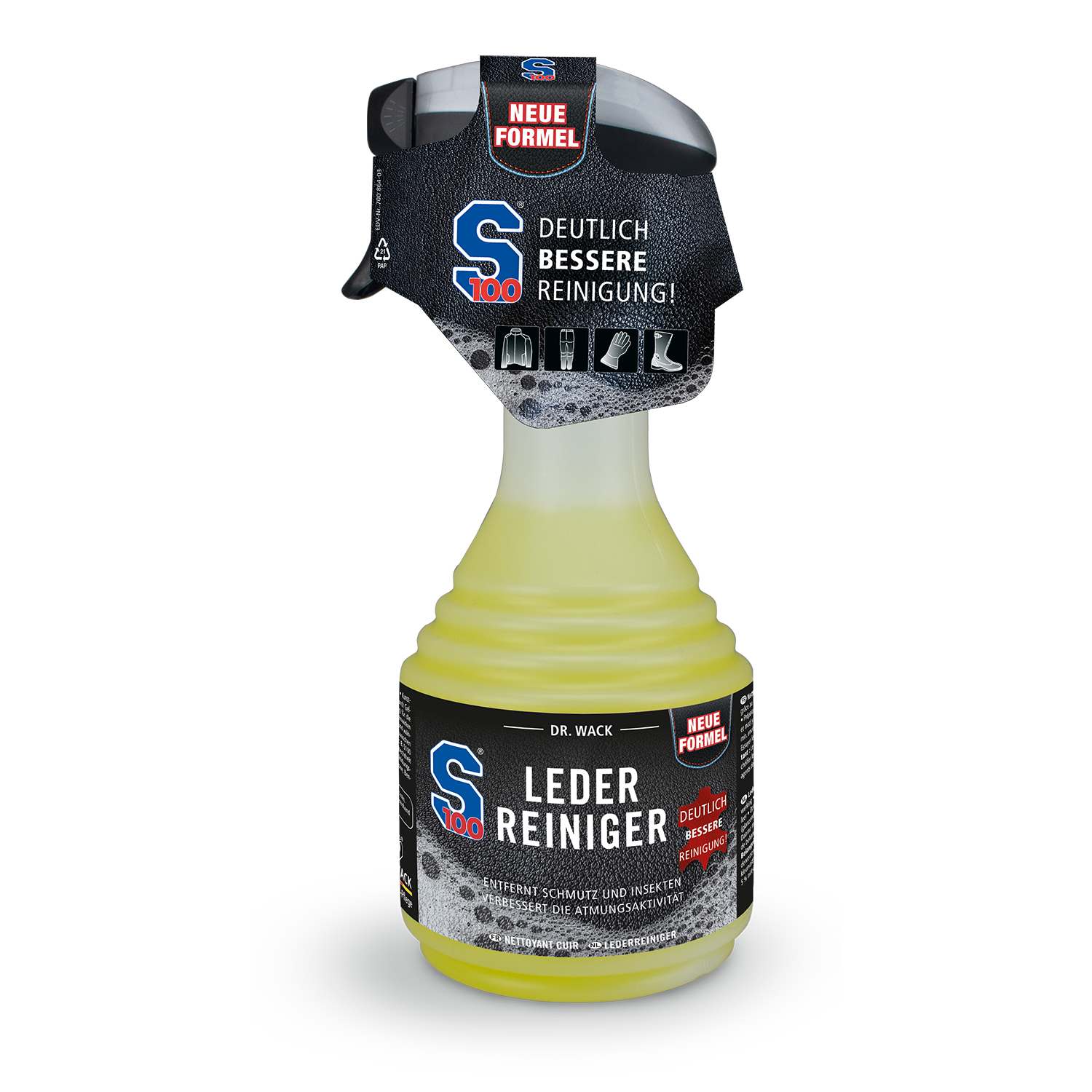 s100-lederreiniger-leder-reiniger-500-ml-gel-farblos image 1