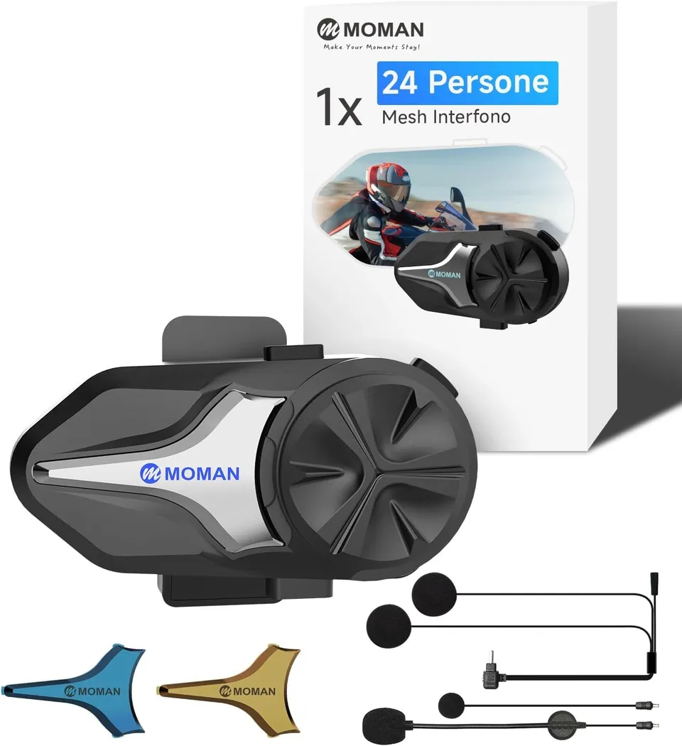 moman-cpx-mesh-helm-intercom-2000m-24-fahrer image 1