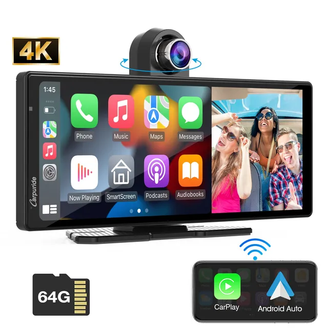 carpuride-car-smart-stereo-w903-display-9-3-zoll-mit-4k-dashcam image 1