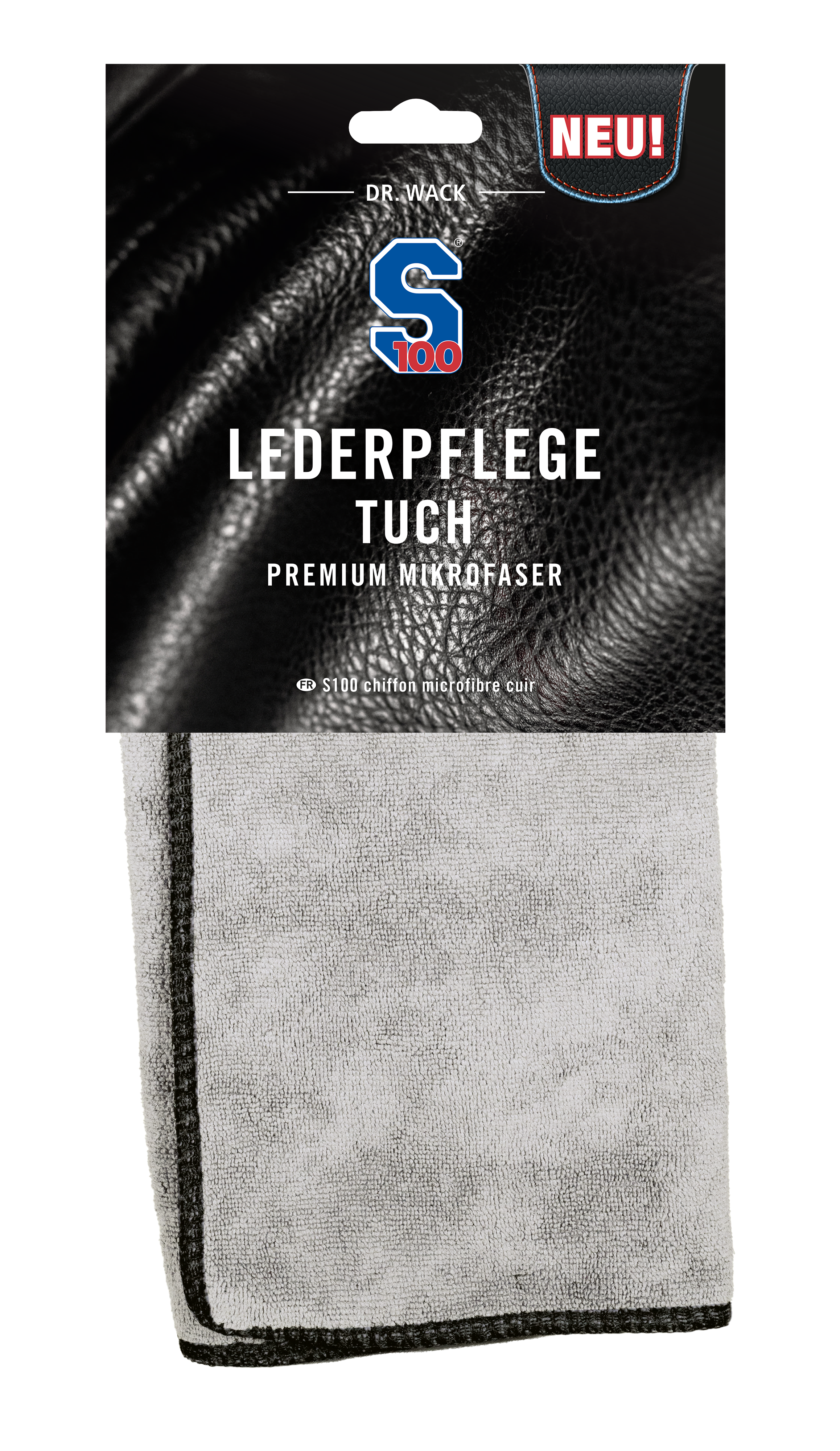 s100-bekleidung-leather-care-lederpflegetuch-1-st-ck-mikrofaser image 1