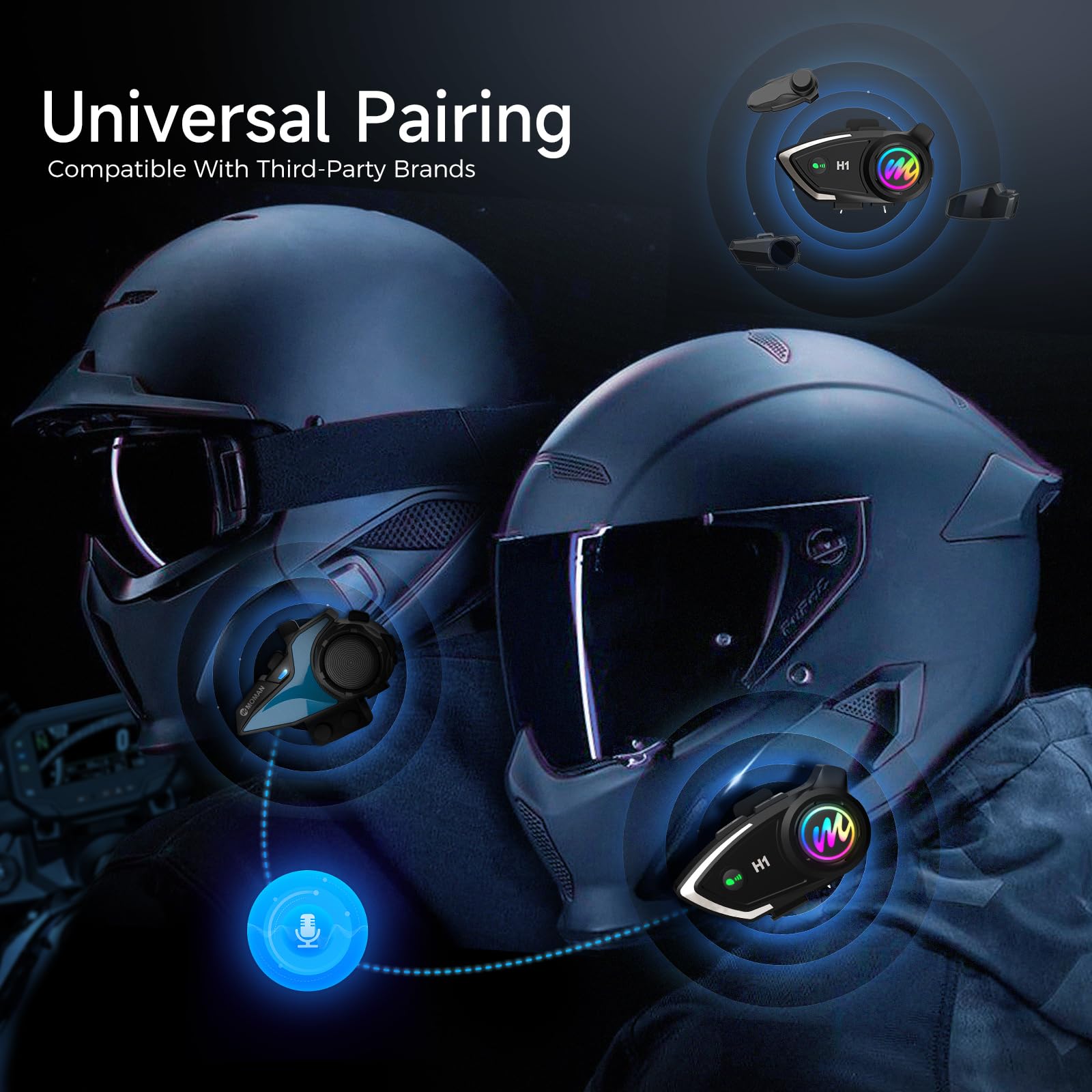 moman-h1-helmet-intercoms-gegensprechanlage-2er-set-ip67 image 6
