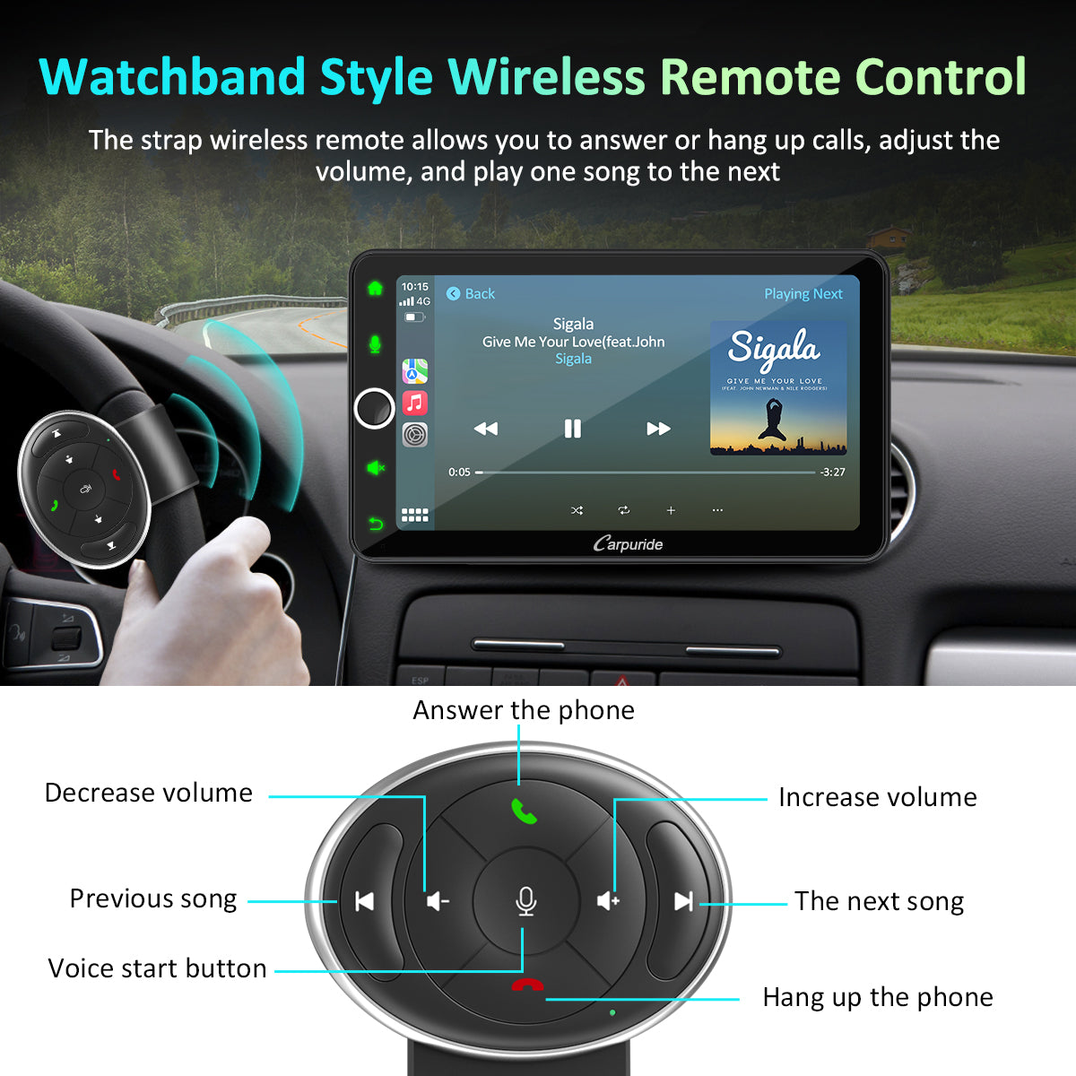 carpuride-car-smart-stereo-w706-autoradio-7-zoll-mit-carplay image 7
