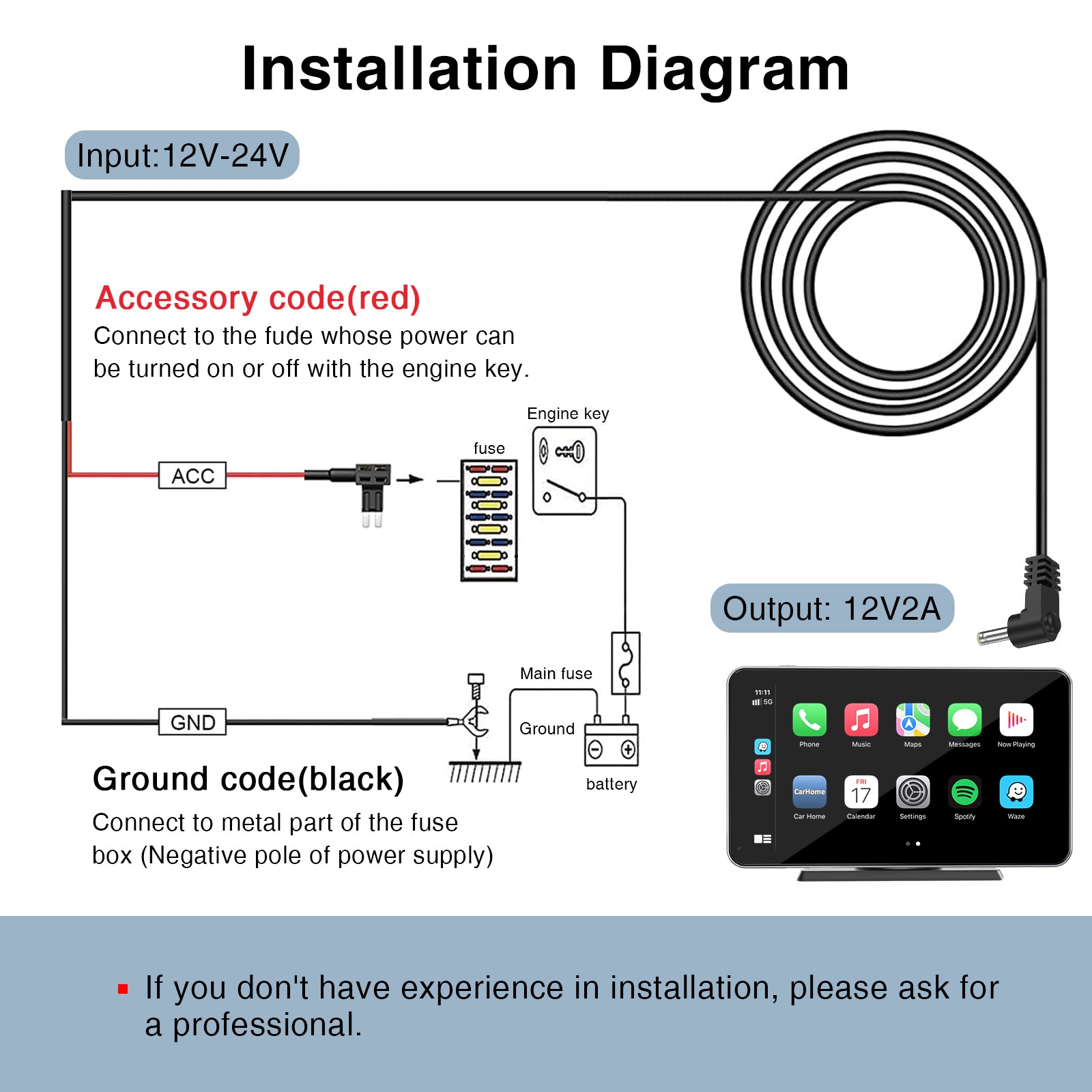 carpuride-autoladekabel-12v-24v-auf-5v-2-5a-charger-kit image 2