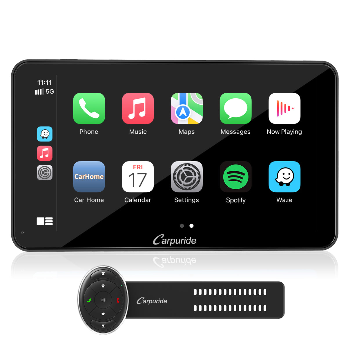 carpuride-w701-carplay-autoradio-7-zoll-mit-lenkradsteuerung image 1