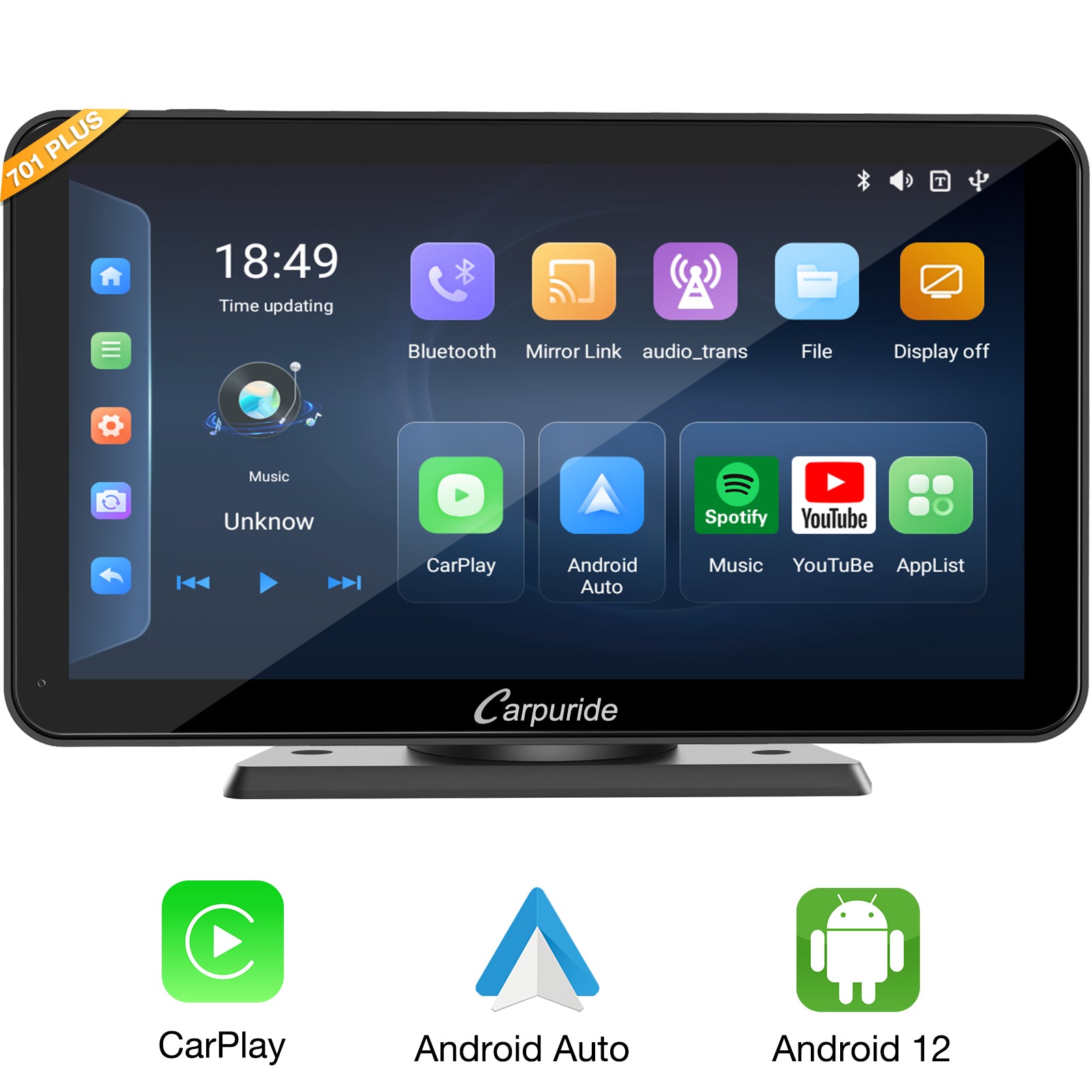 carpuride-w701-plus-car-smart-stereo-autoradio-7-zoll image 1