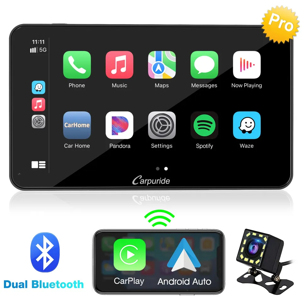 carpuride-w701-pro-carplay-display-7-zoll-r-ckkamera image 1