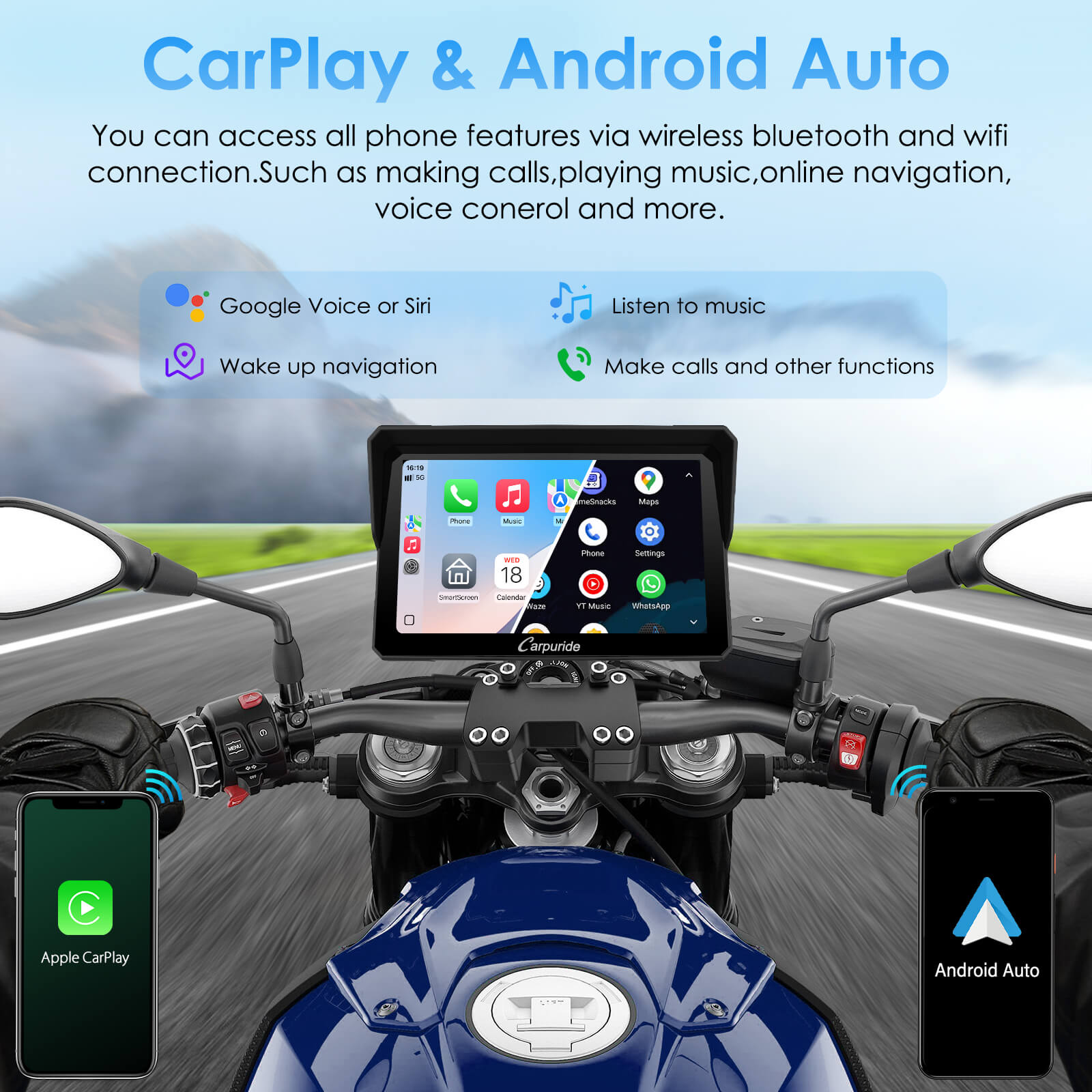 carpuride-motorcycle-smart-stereo-w702h-harley-display-7-zoll image 6