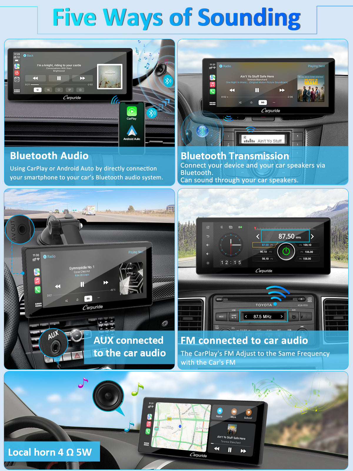 carpuride-car-smart-stereo-w103-pro-auto-display-10-3-zoll image 6