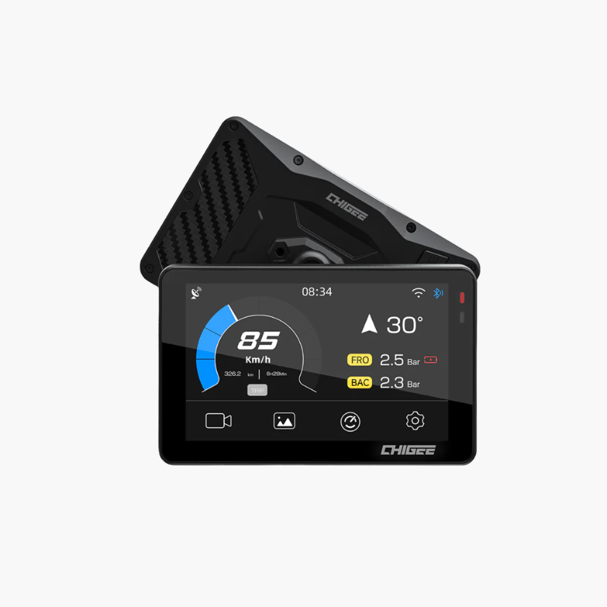 chigee-xr-2-dashcam-motorrad-4-3-zoll-2-kameras image 3