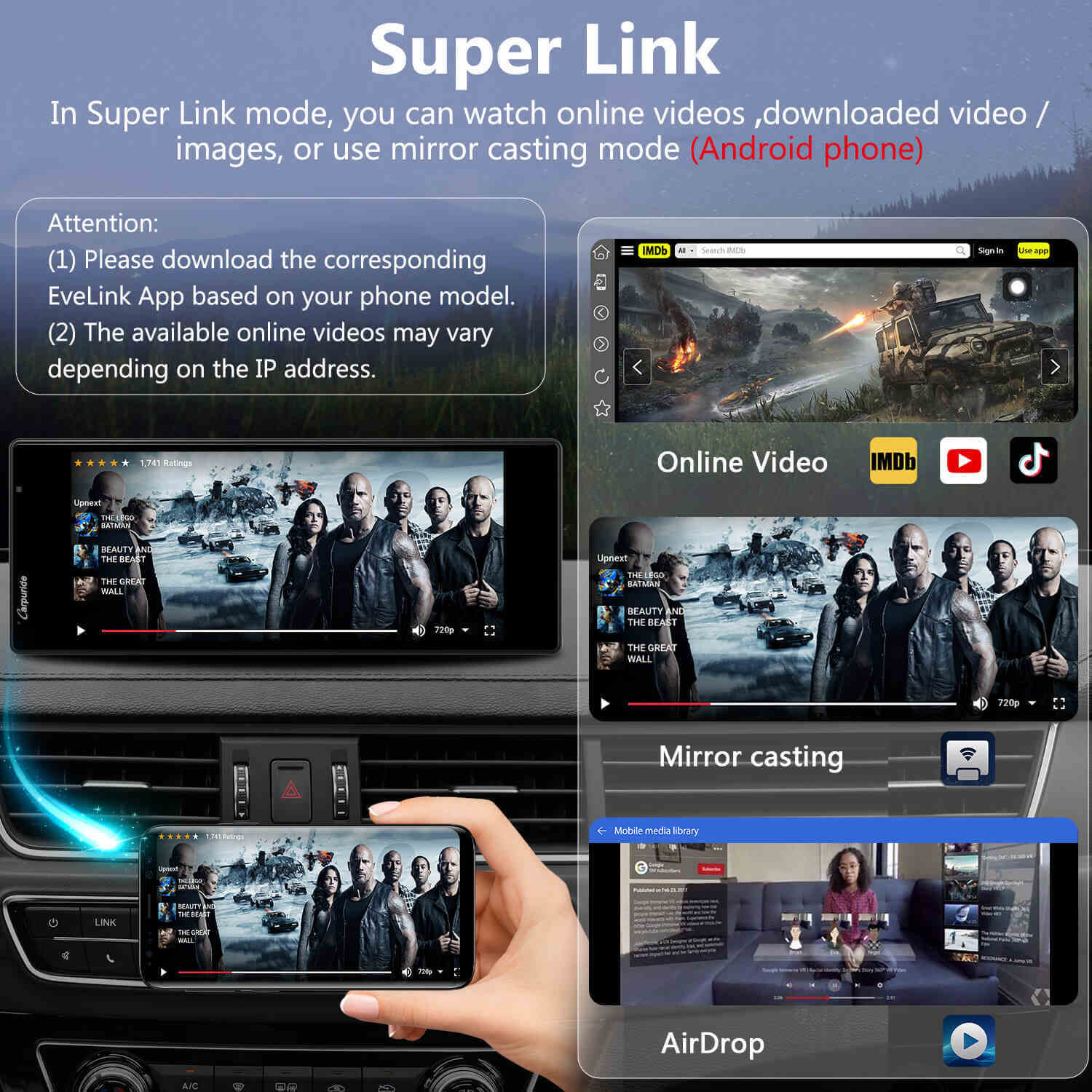 carpuride-w904-carplay-touchscreen-9-3-zoll-mit-dvr-4k image 5