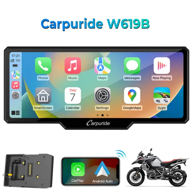 carpuride-w619b-motorcycle-smart-stereo-6-86-zoll-carplay image 1