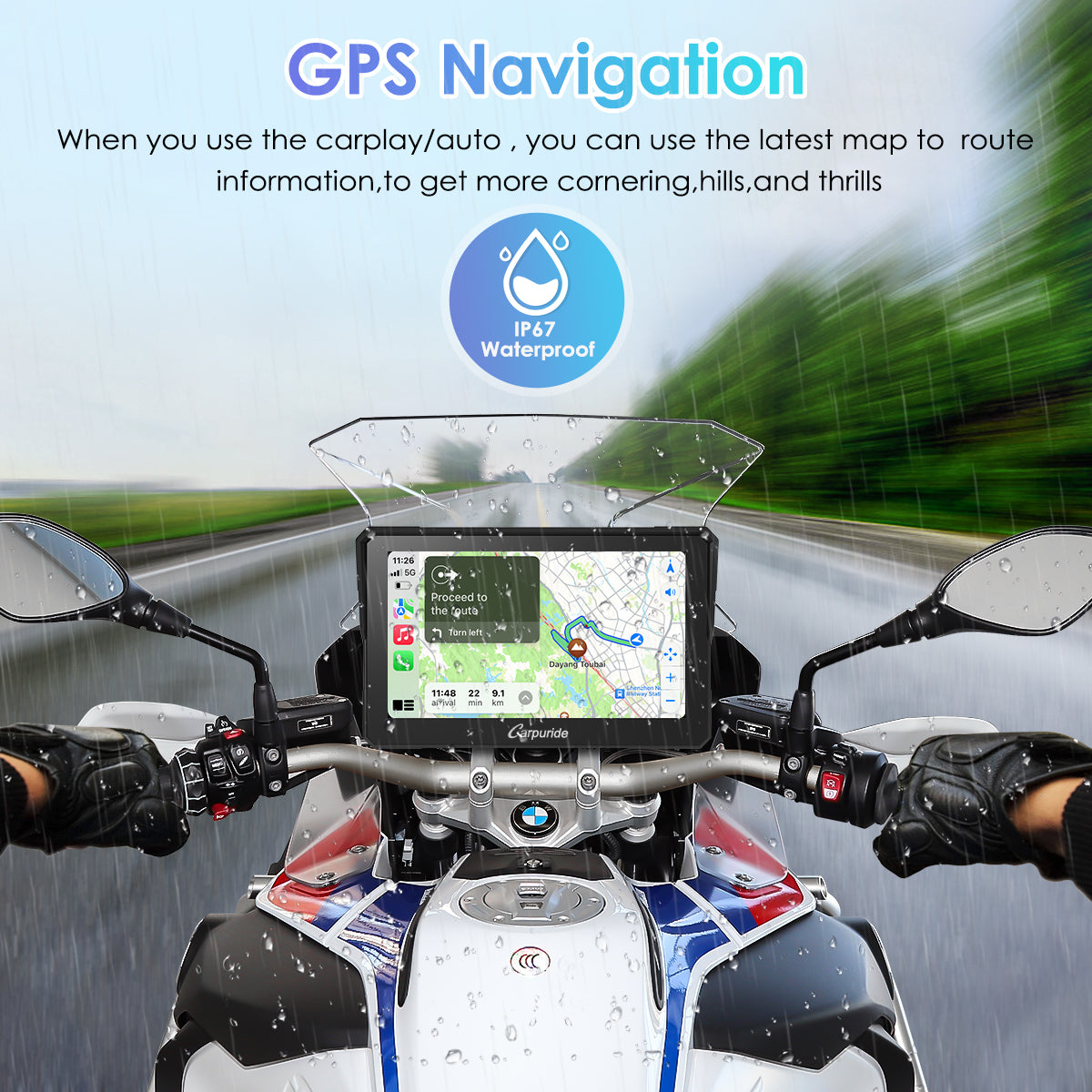 carpuride-motorcycle-smart-stereo-w702b-motorrad-display-7-zoll-bmw image 5