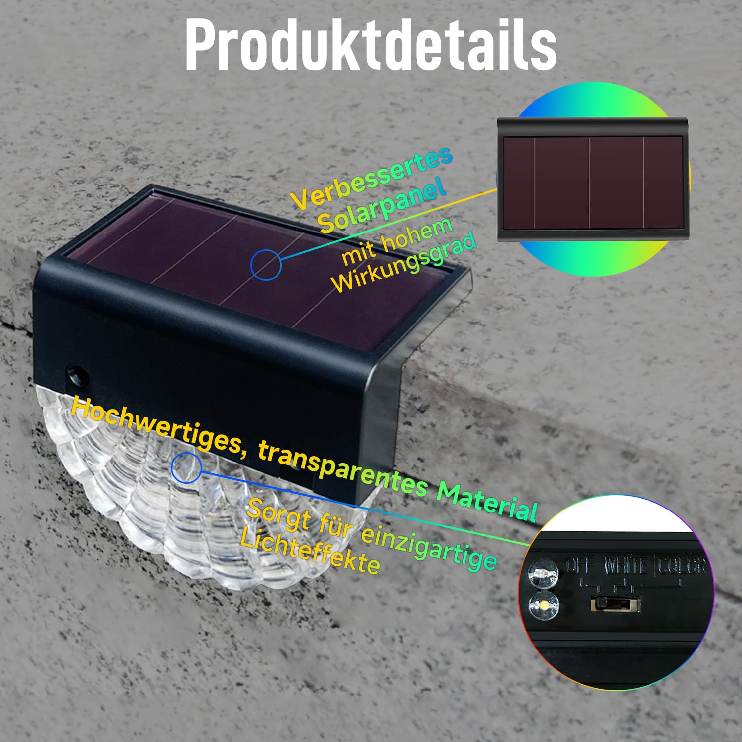 moman-solar-lights-muschel-solarlampen-au-en-6er-warmwei-rgb image 5