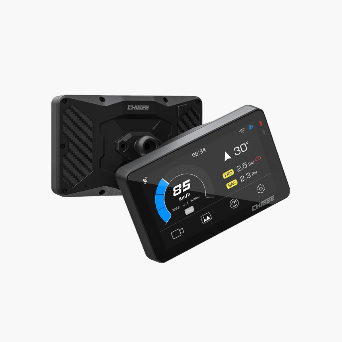 chigee-xr-2-dashcam-motorrad-4-3-zoll-2-kameras image 2