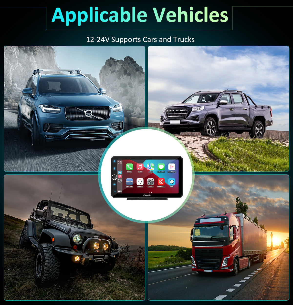 carpuride-car-smart-stereo-w706-autoradio-7-zoll-mit-carplay image 8