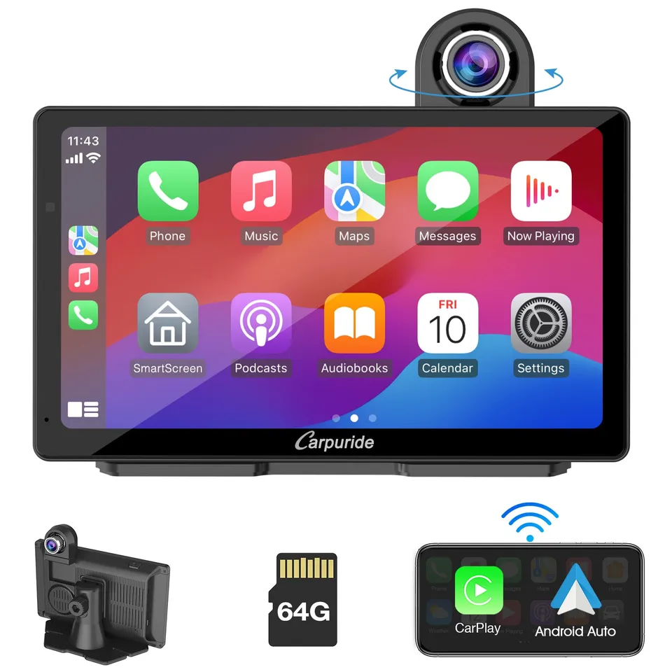 carpuride-car-smart-stereo-w703-7-zoll-carplay-display image 1