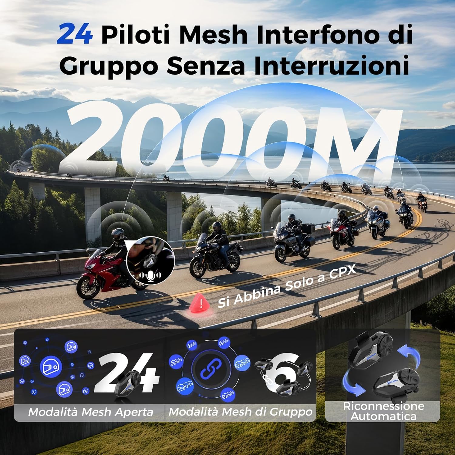 moman-cpx-mesh-helm-intercom-2000m-24-fahrer image 2