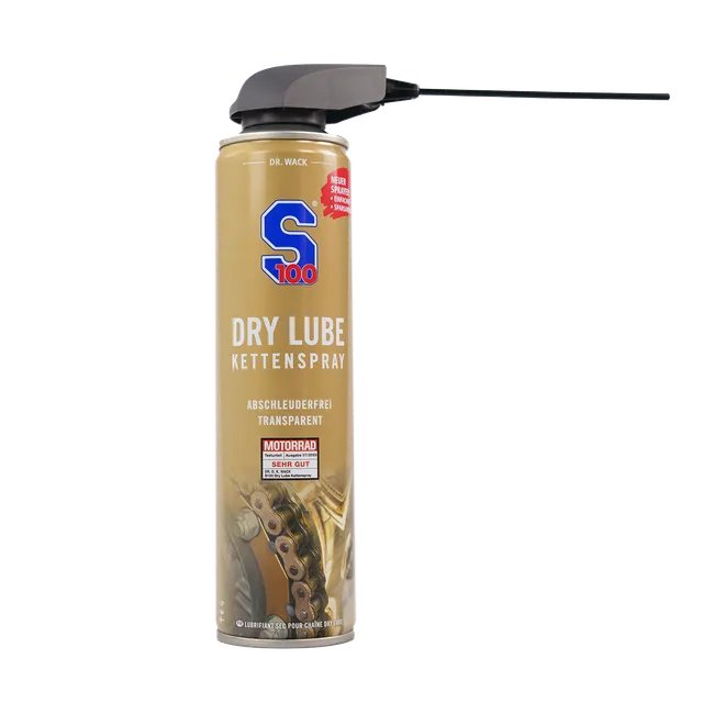 s100-kette-dry-lube-kettenspray-400-ml-ptfe-trocken image 1