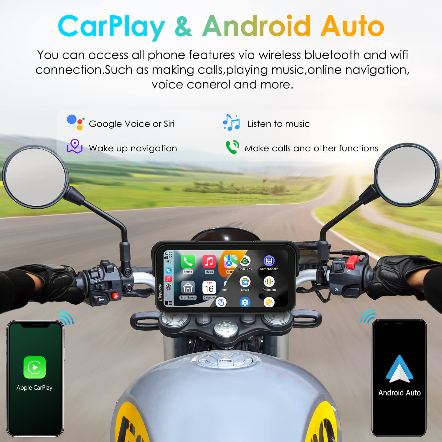 carpuride-w603-motorrad-stereo-carplay-ip67-wasserdicht image 3