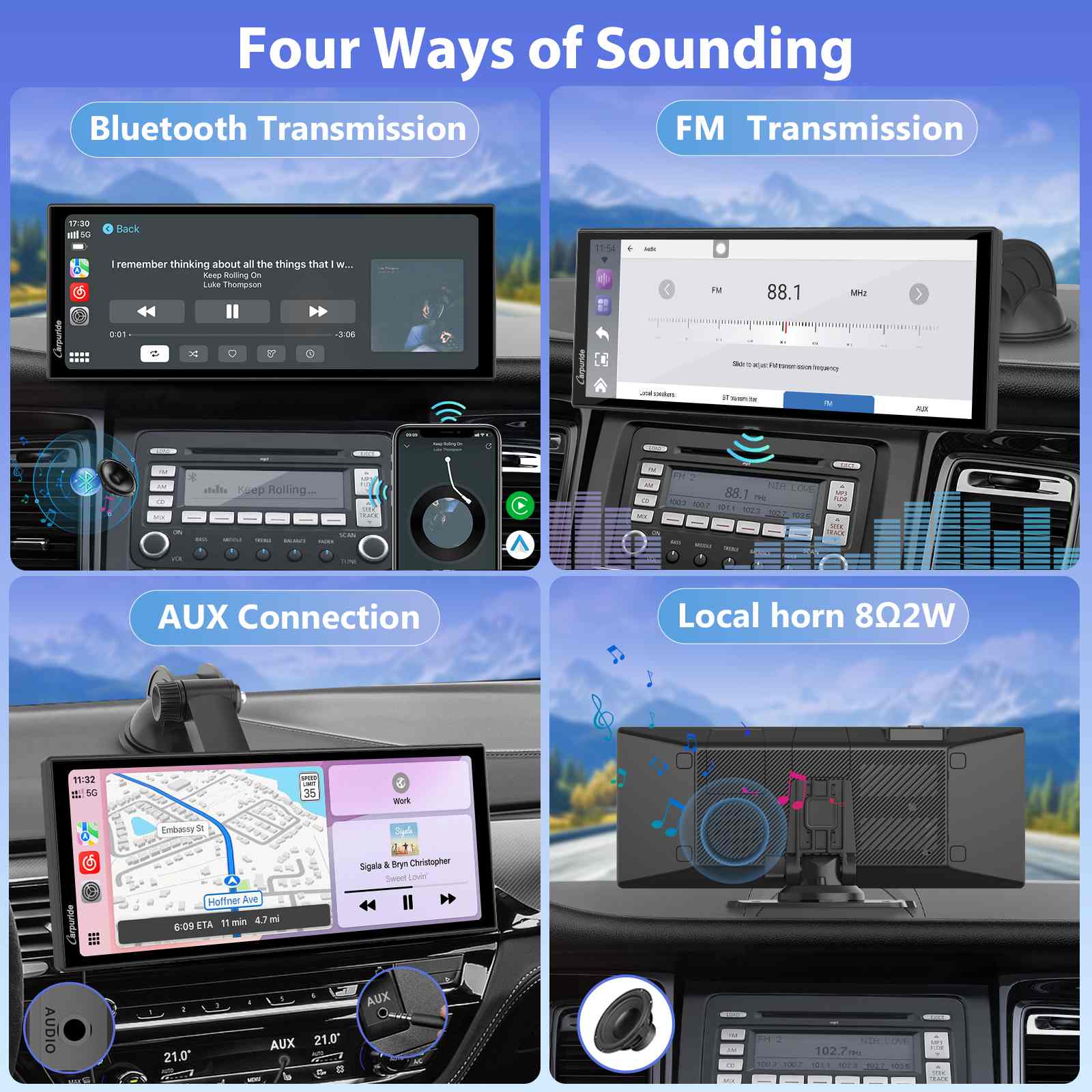 carpuride-w125p-car-smart-stereo-autoradio-11-26-zoll-android-10 image 6