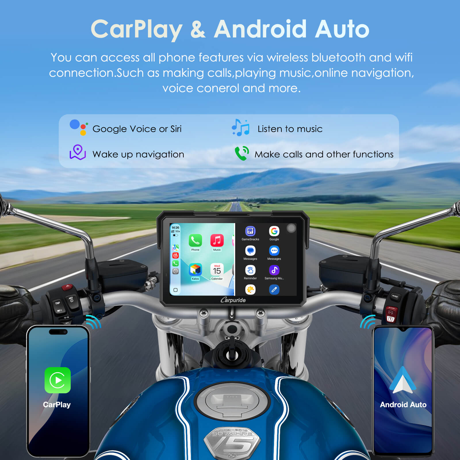 carpuride-w702-plus-7-zoll-motorrad-navi-carplay-gps image 5