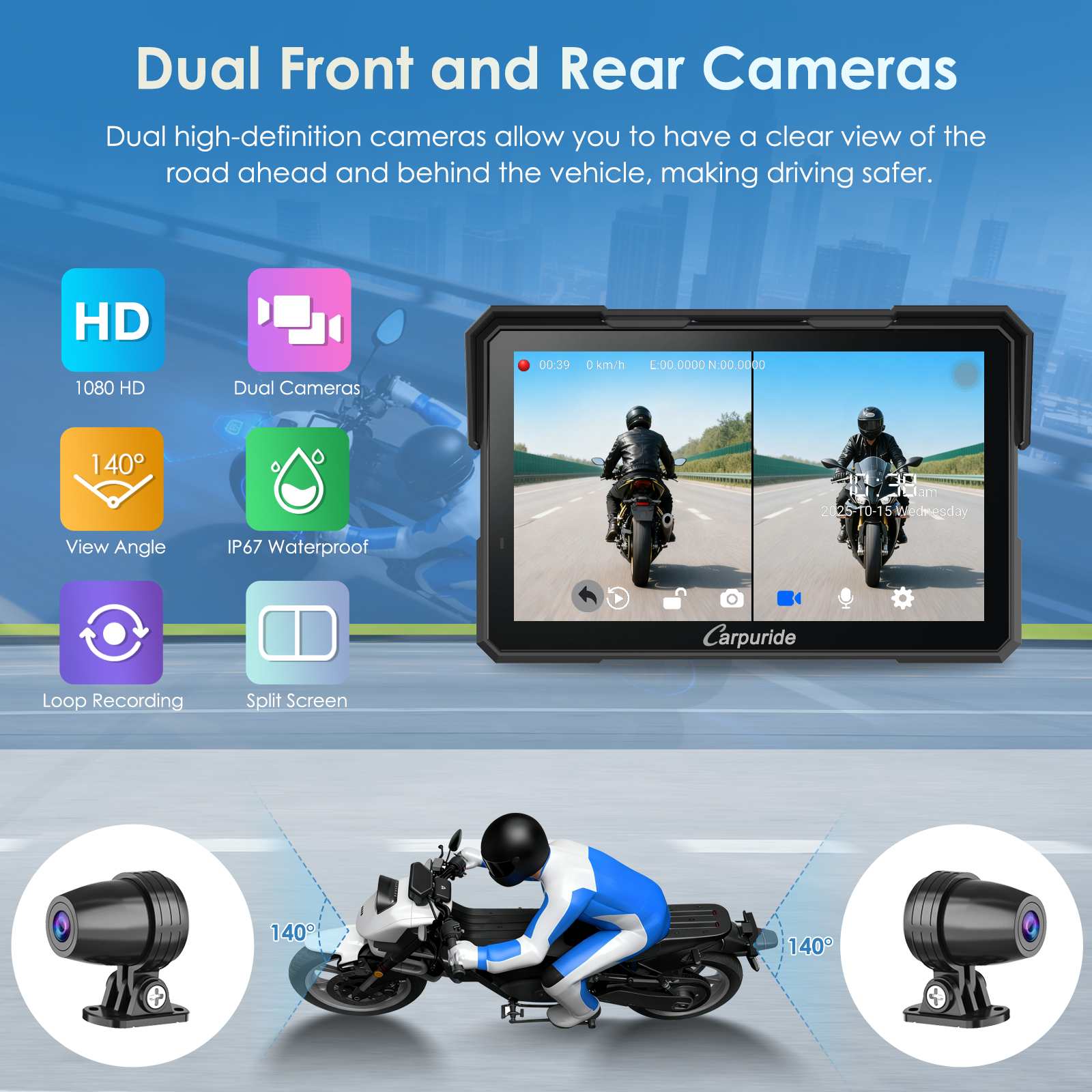 carpuride-w702-plus-7-zoll-motorrad-navi-carplay-gps image 8