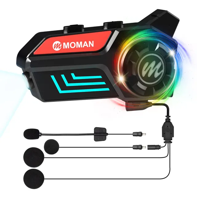 moman-helmet-headsets-h4s-helm-headset-led-wasserdicht-einzelset image 1