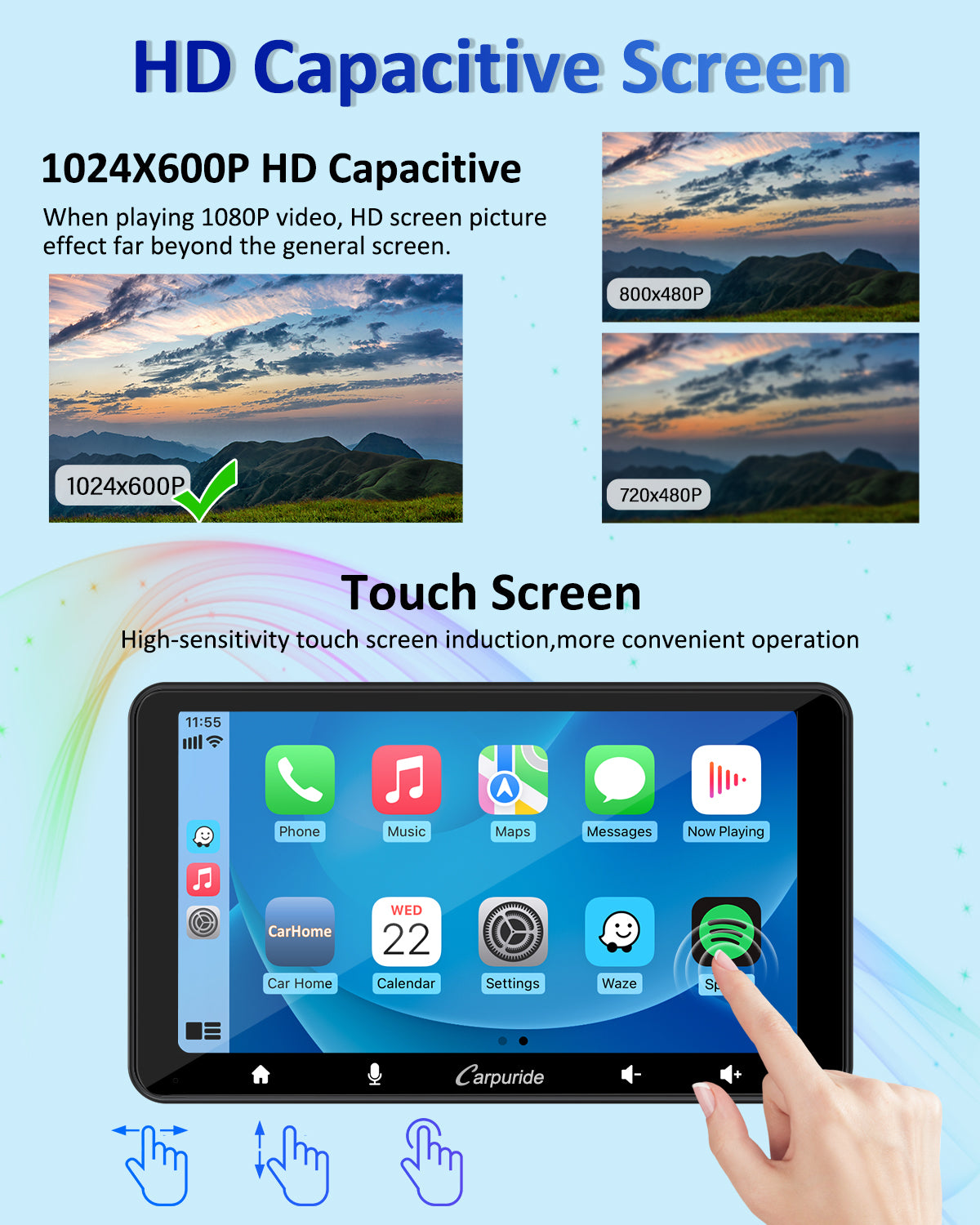 carpuride-car-smart-stereo-w708-carplay-7-zoll-r-ckkamera image 8