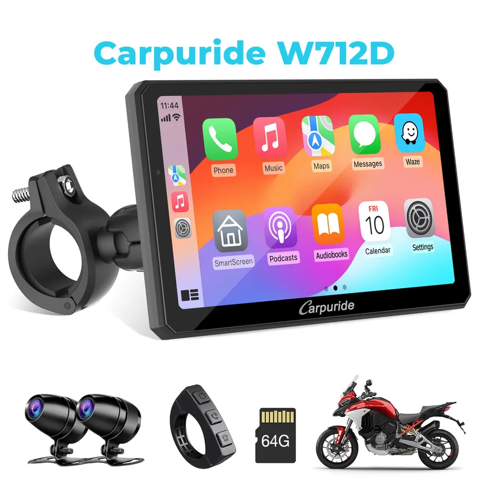carpuride-motorcycle-smart-stereo-w712d-motorrad-display-7-zoll image 1