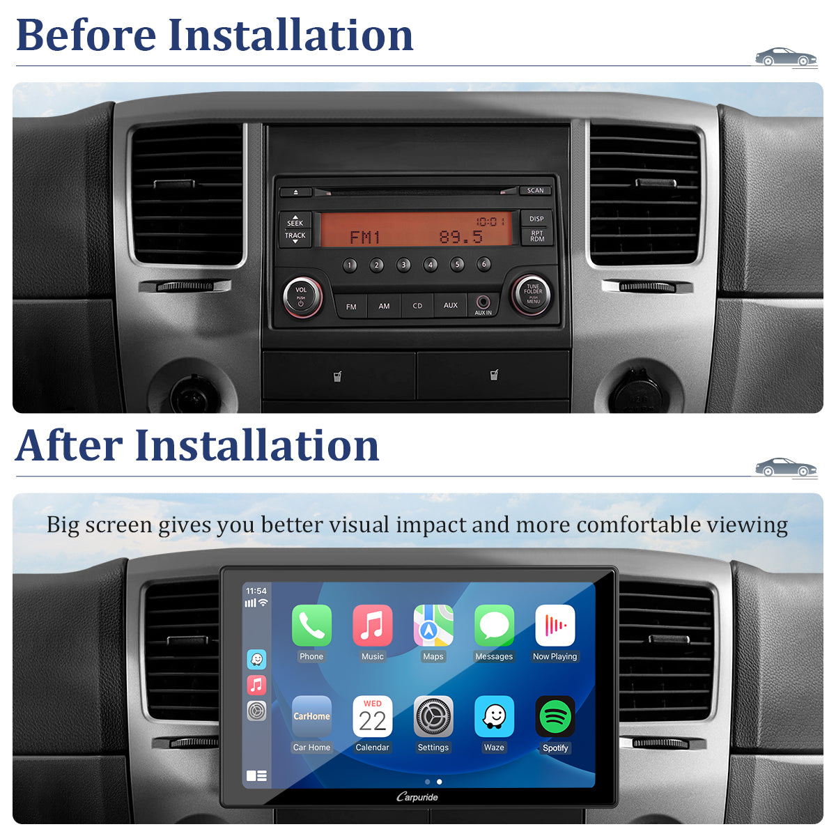 carpuride-car-smart-stereo-yt09s-autoradio-9-zoll-2-din image 3