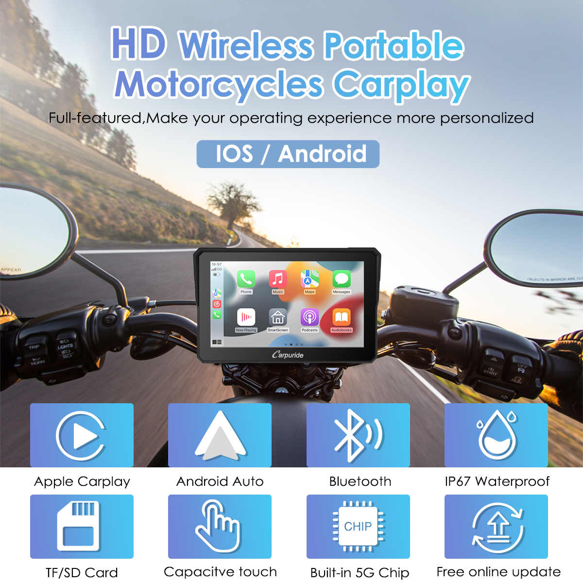 carpuride-motorcycle-smart-stereo-w702-motorrad-display-7-zoll-1000-nits image 2