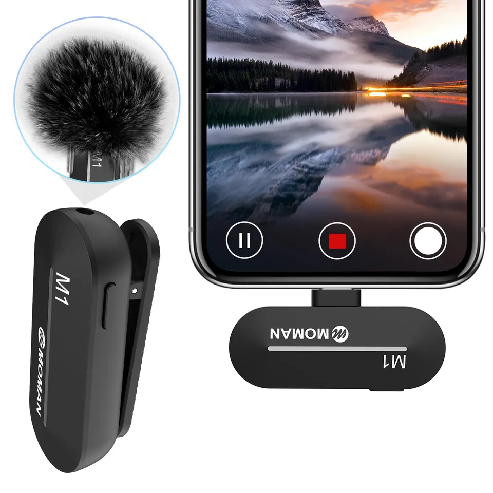 moman-cp1-c-funkmikrofon-usb-c-lavalier-120m image 1